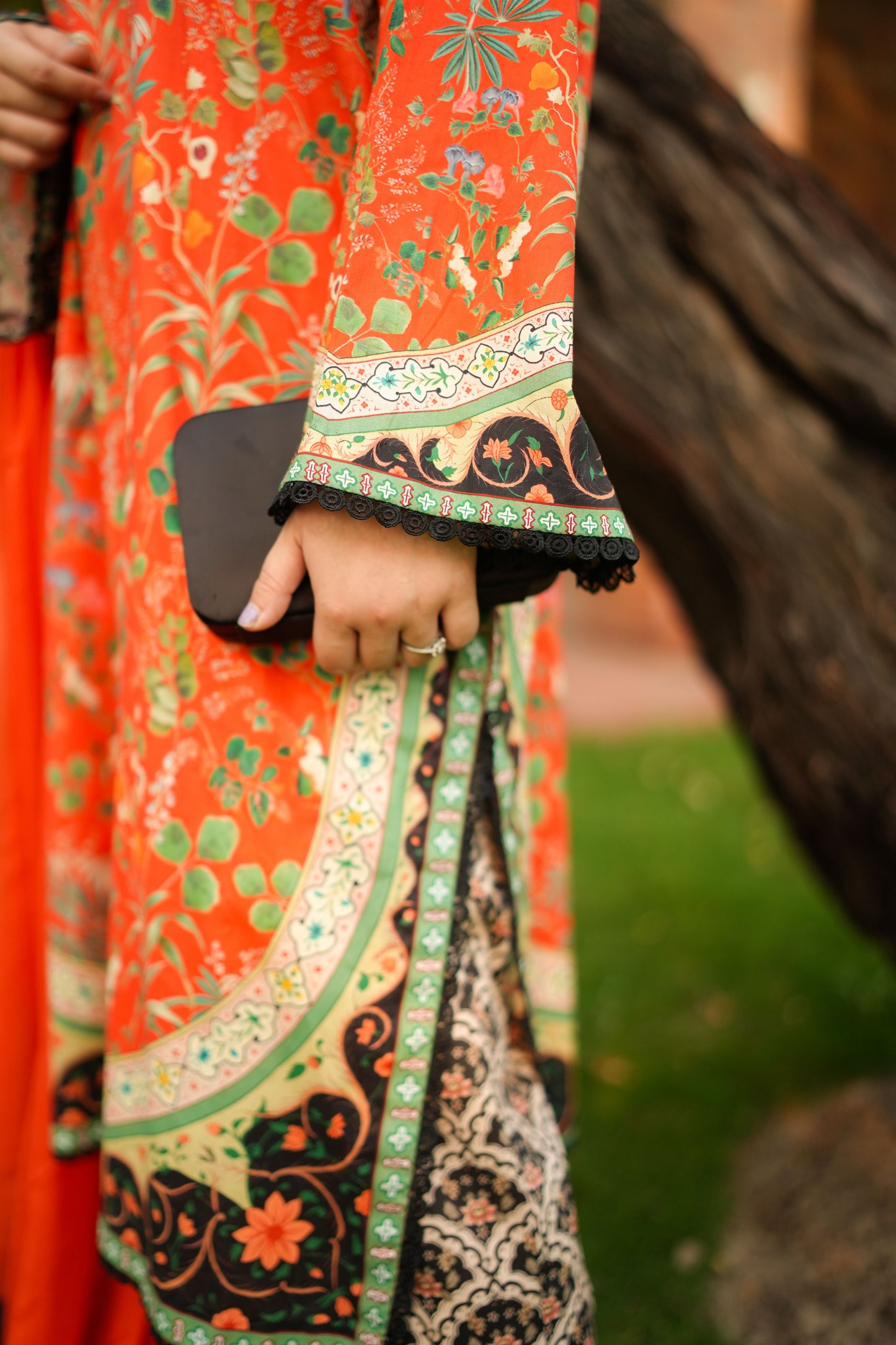 Rs 5500 Aneelas Stitched Print Lawn Boxy Kurta Shalwar 2pc [SPR-26-29-B] [Dispatch Time 2.5 Months]
