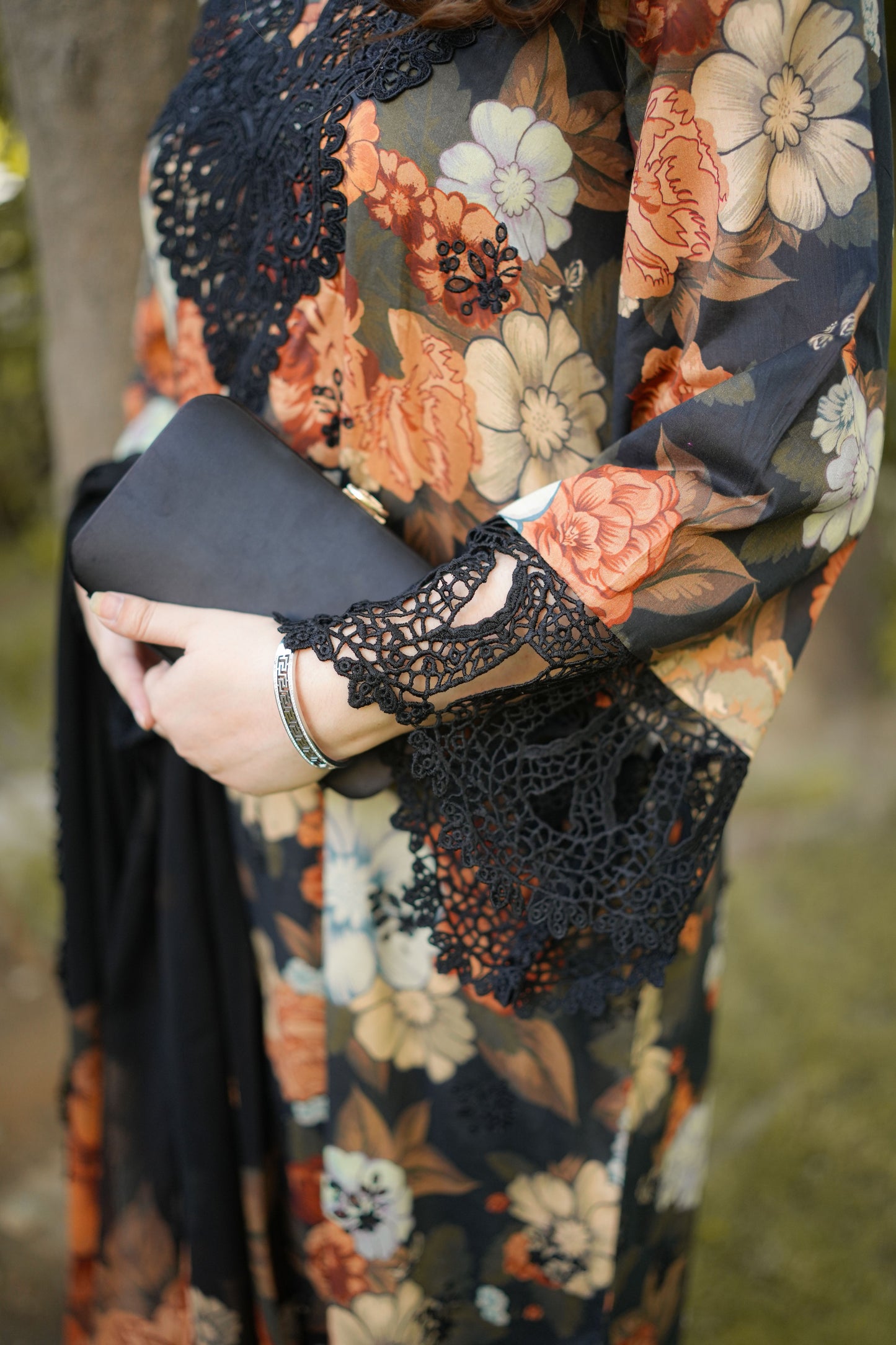 Rs 12000 Aneelas Stitched Lawn Print Emb 3pc Chiffon Duppata [SPR-26-65-A] [Dispatch Time 2 Months]