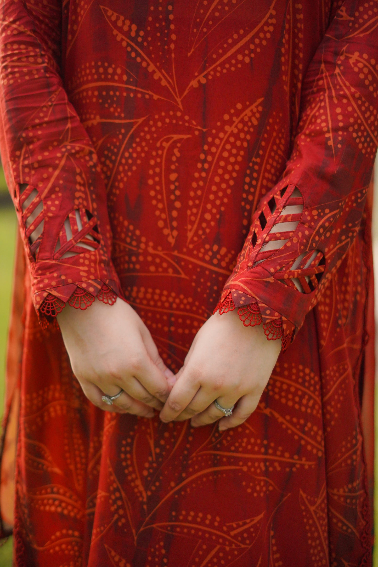 Rs 4700 Aneelas UNstitched Print Lawn Chiffon Duppata 3pc [PR-17-A] [Dispatch Time 1 Month