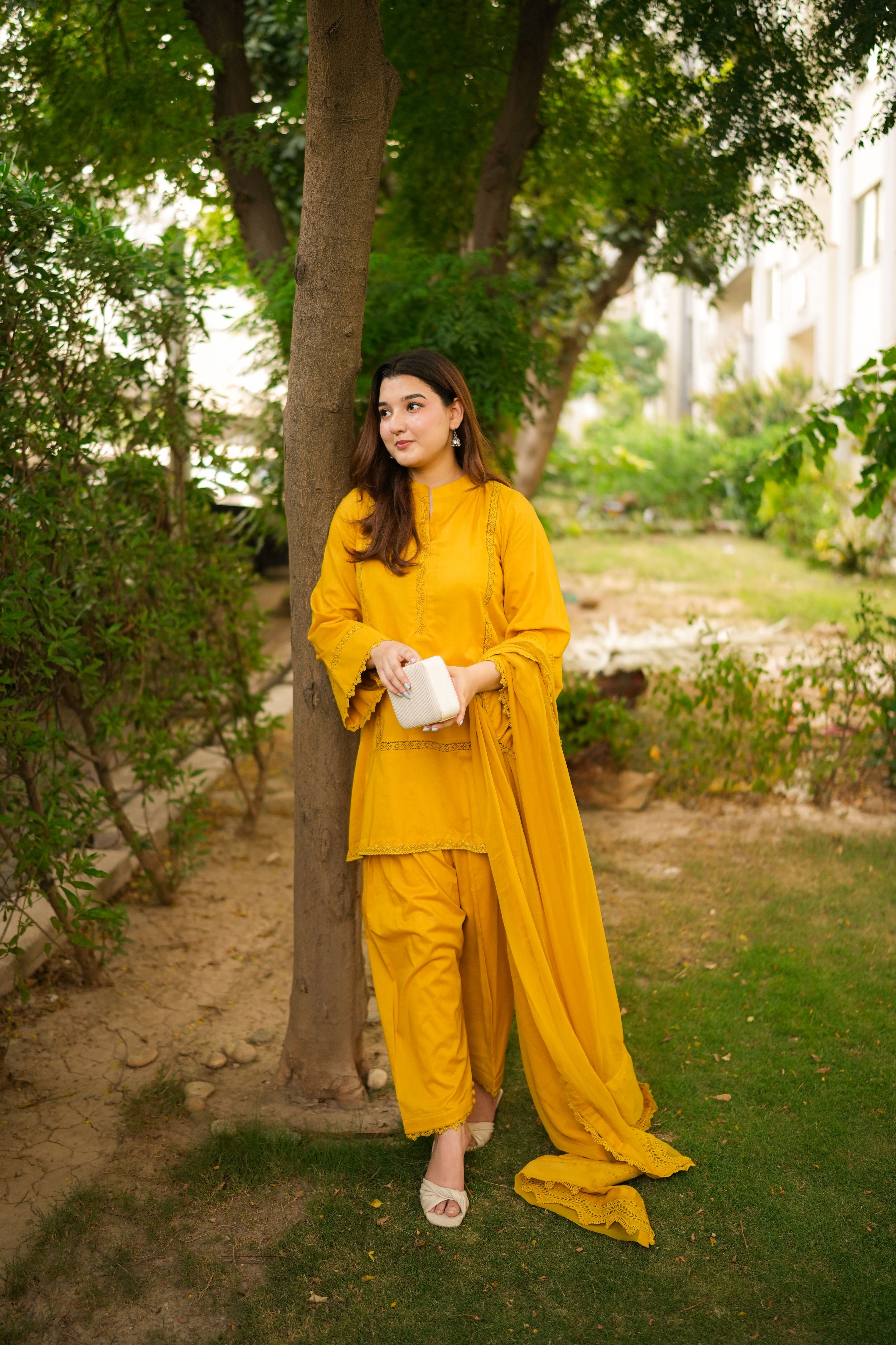 Rs 5500 Aneelas Stiched Lawn Solid 2pc [SL-16][Dispatch Time 2 Month]