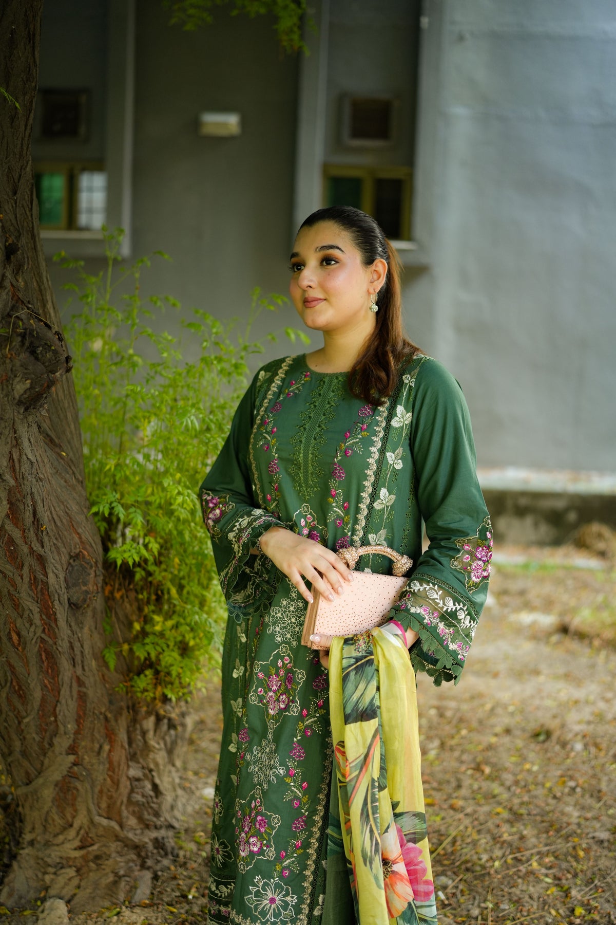 Aneelas Viscose 3pc With Silk Duppata [VC-26-08] [Dispatch Time 2 Month]