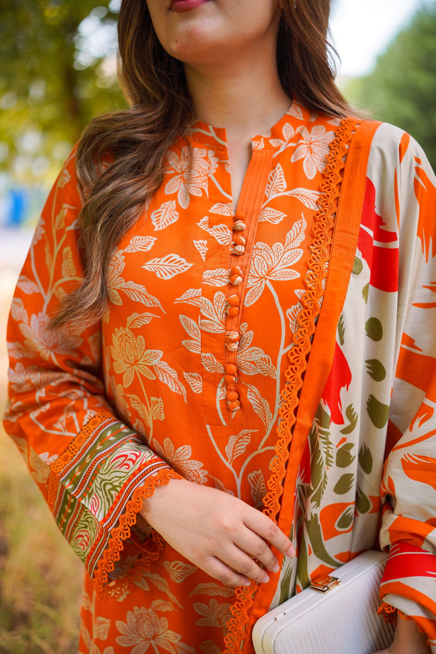Rs 7950 Aneelas Print Stitched Viscose 3pc [WPR-03] [Dispatch Time 2 Months]