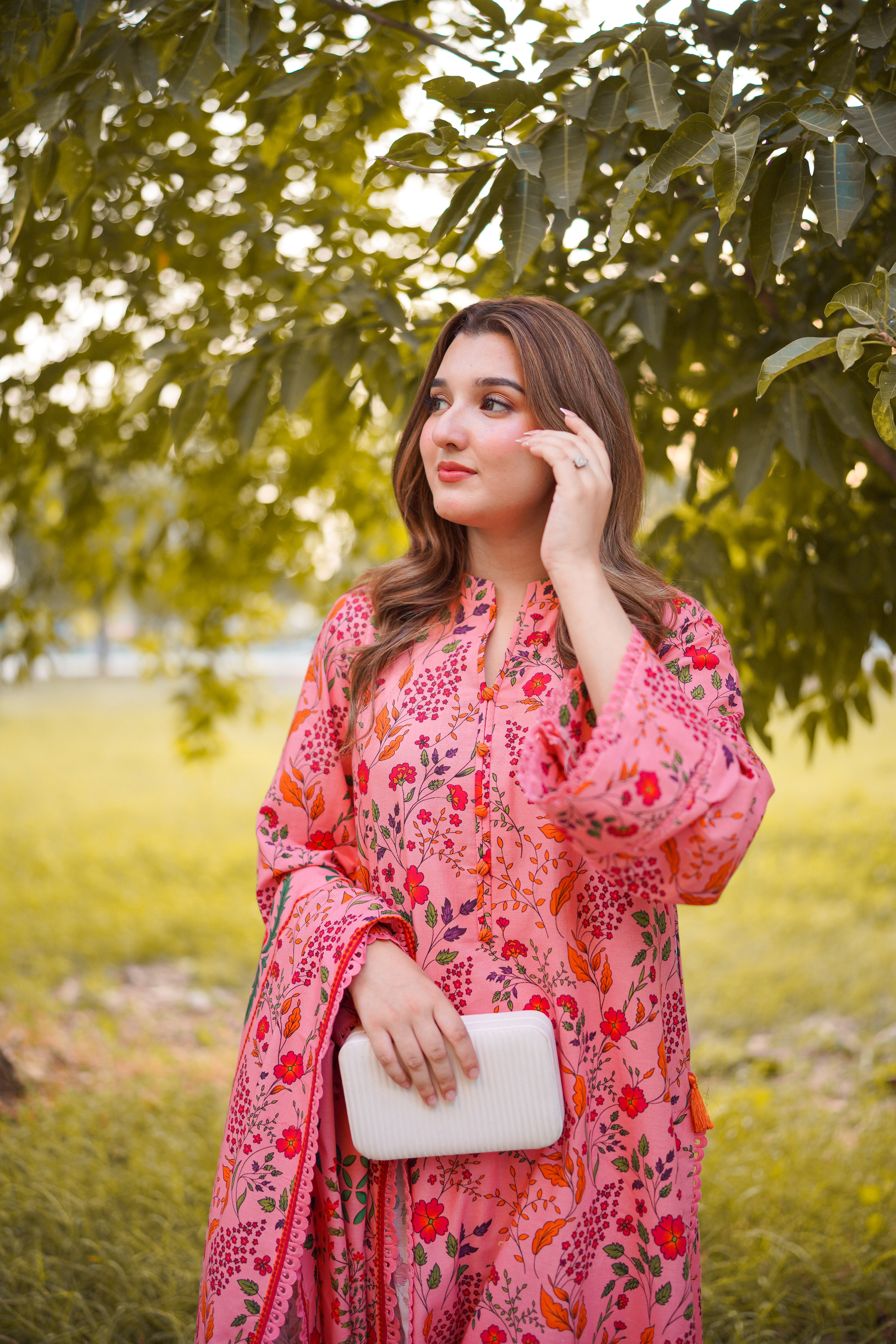 Aneelas Stitched Print Khadar Shirt Trouser 2pc [WPR-15] [Dispatch Time 2 Months]