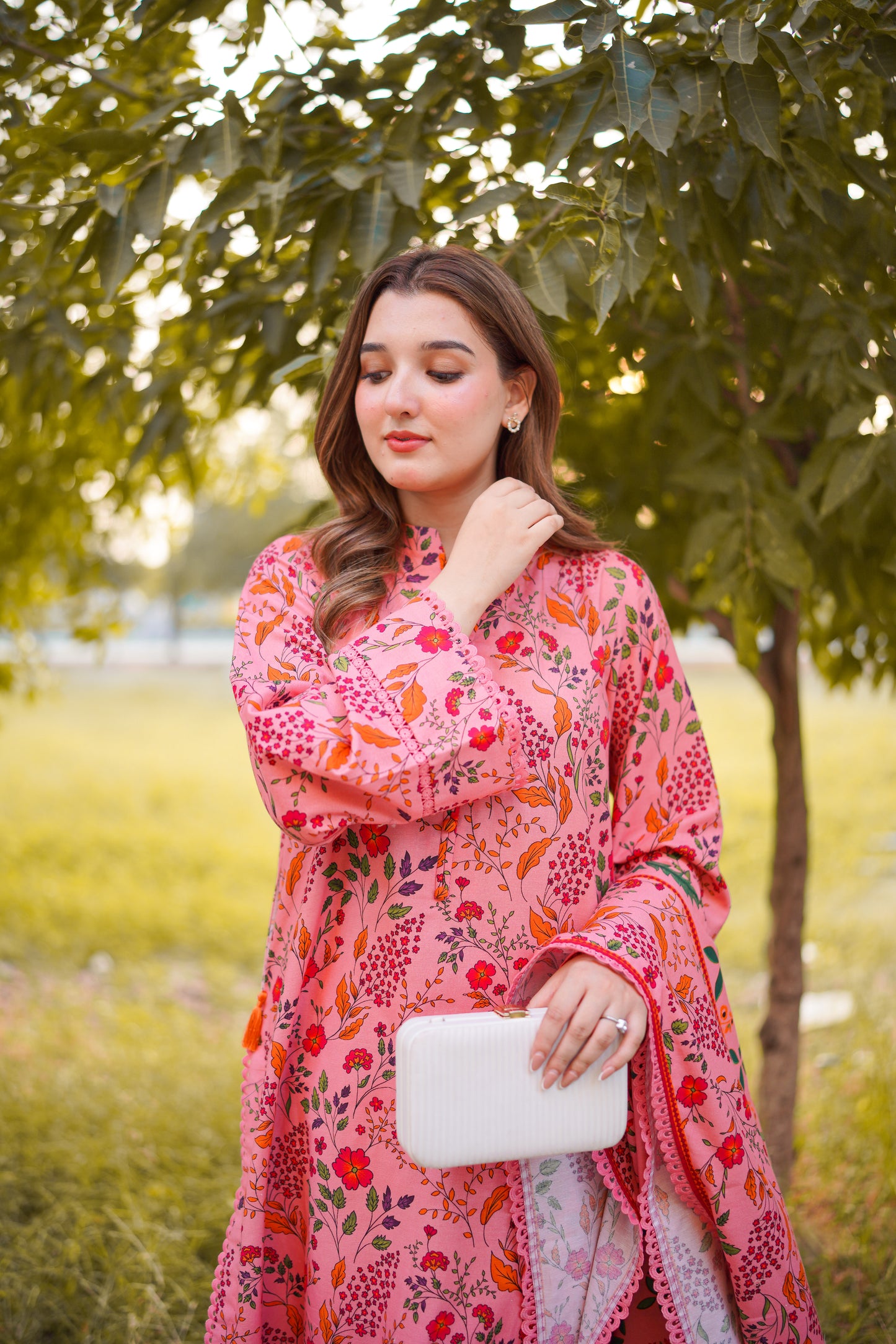 Aneelas Stitched Print Khadar 3pc [WPR-15] [Dispatch Time 2 Months]