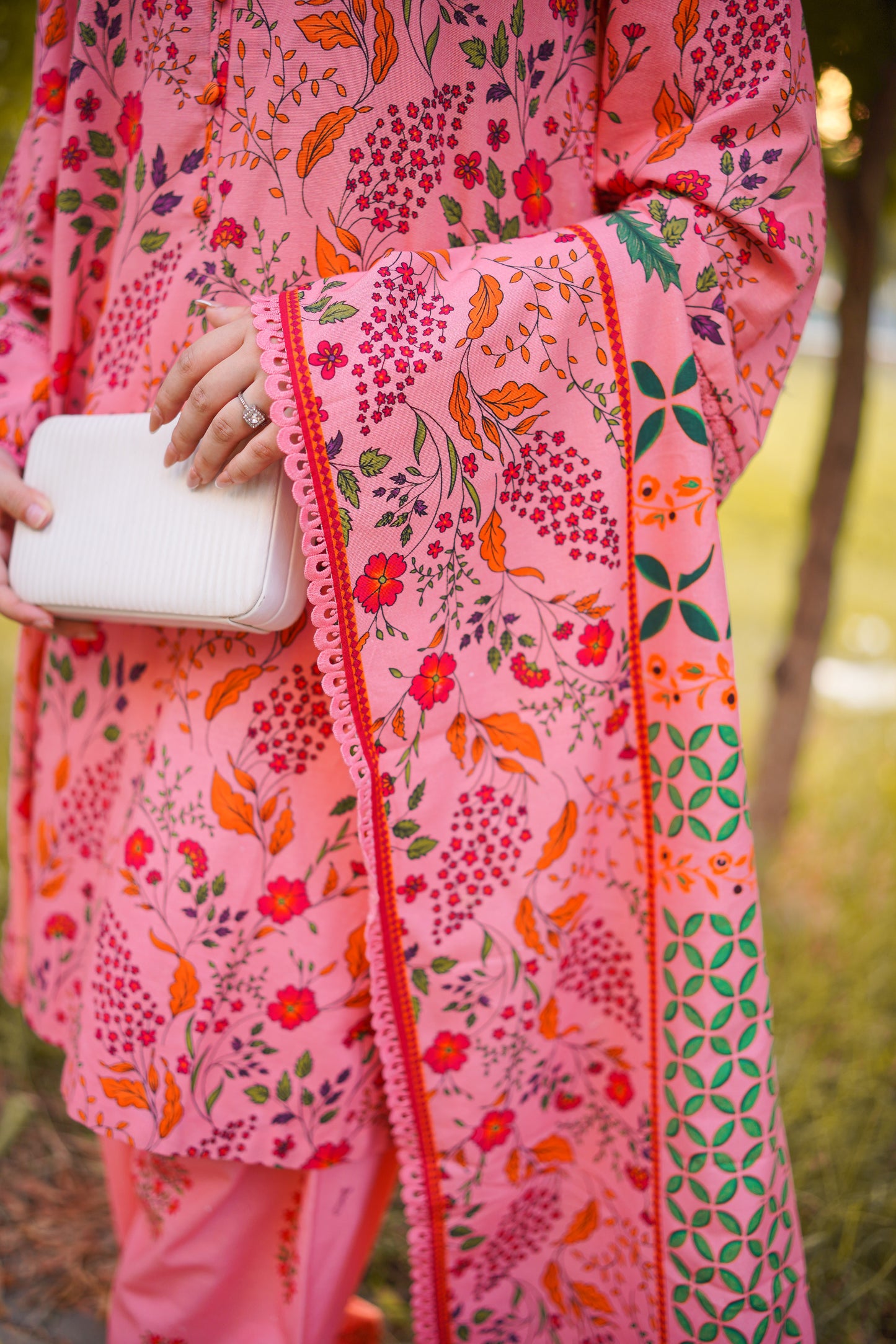 Aneelas Stitched Print Khadar 3pc [WPR-15] [Dispatch Time 2 Months]