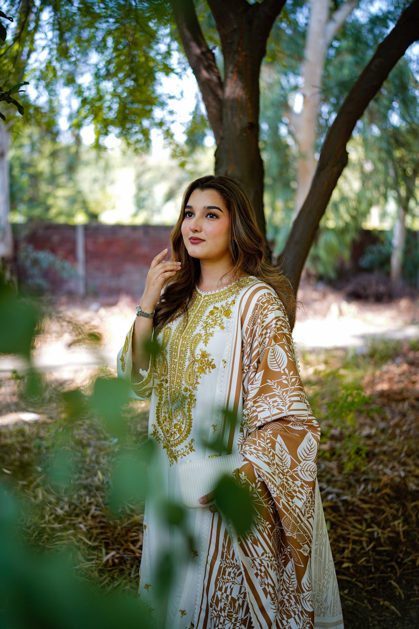 Rs 13500 Aneelas Stitched Viscose Emb 3pc With Printed Shawl [VC-03] [Dispatch Time 2 Months]