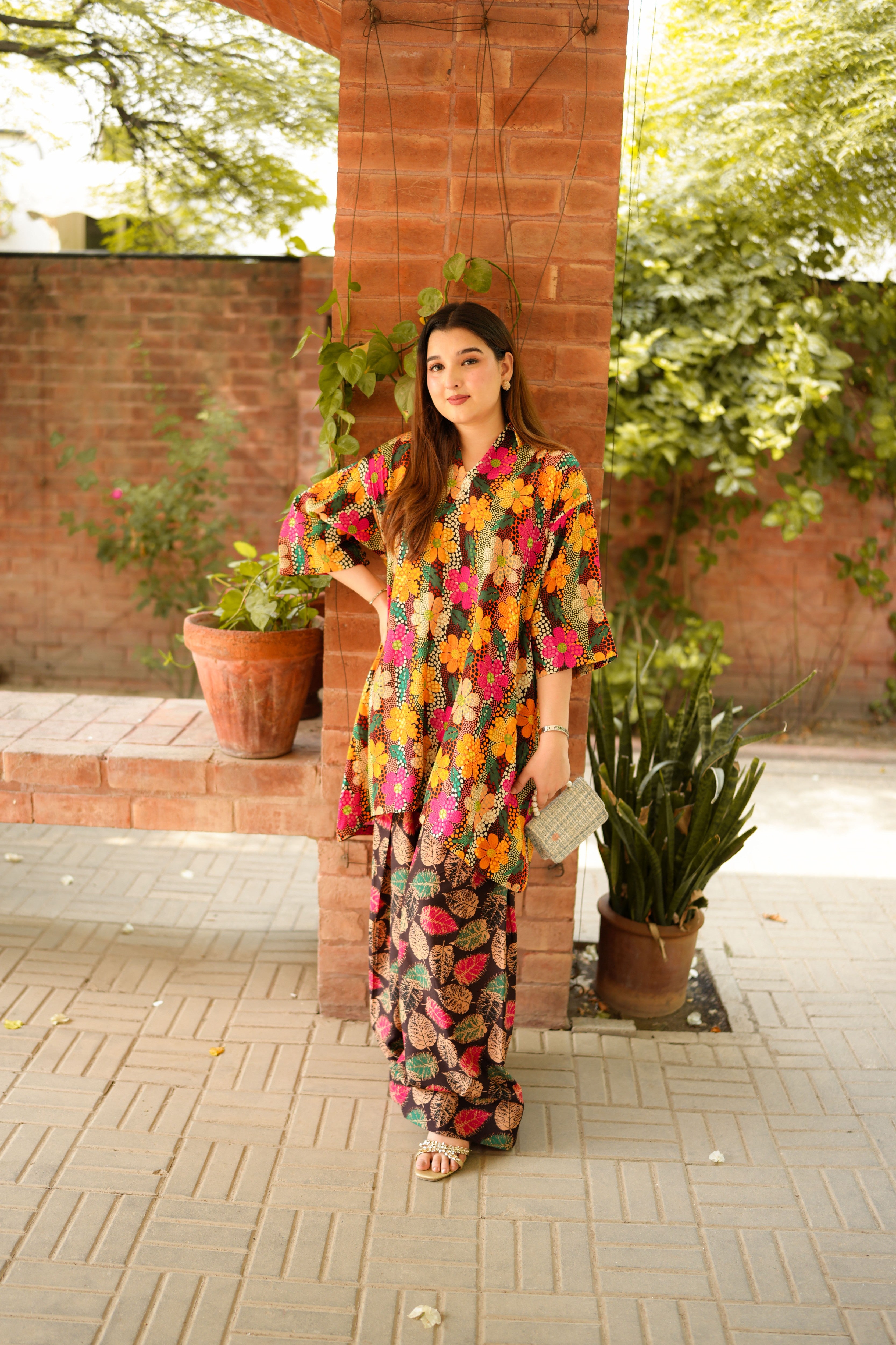 Aneelas Print Only Viscose 2pc [VC-26-21-B] [Dispatch Time 2 Months]