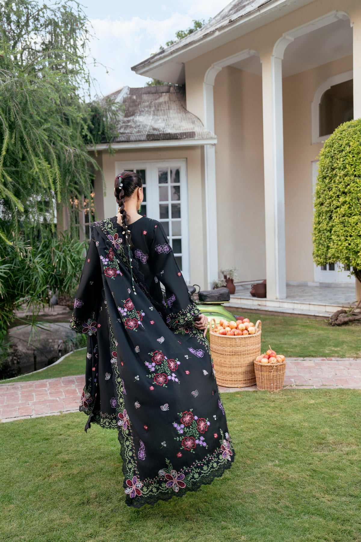 Aneelas Premium Pashmina Luxury Emb 3pc Emb Shawl [WLUX-26-24] [Dispatch Time 2.5 Months]