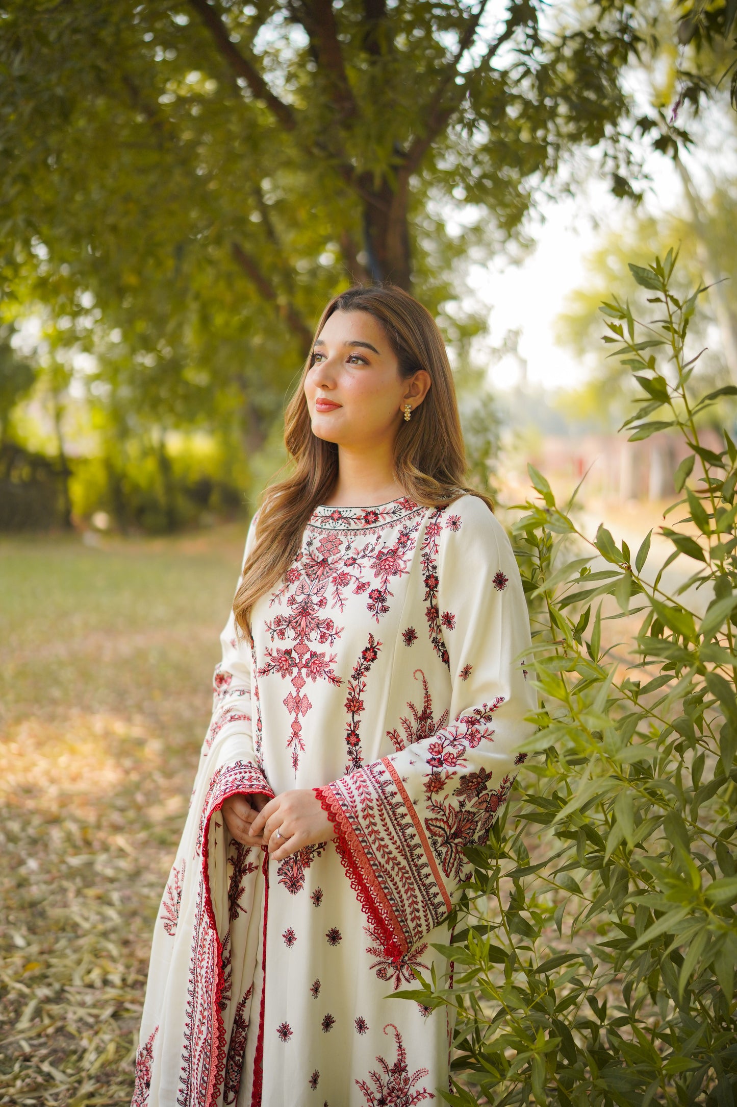 Rs 18500 Aneelas Stitched Luxury Winter Twill Emb 3pc [WLUX-05] [Dispatch Time 2 Months]