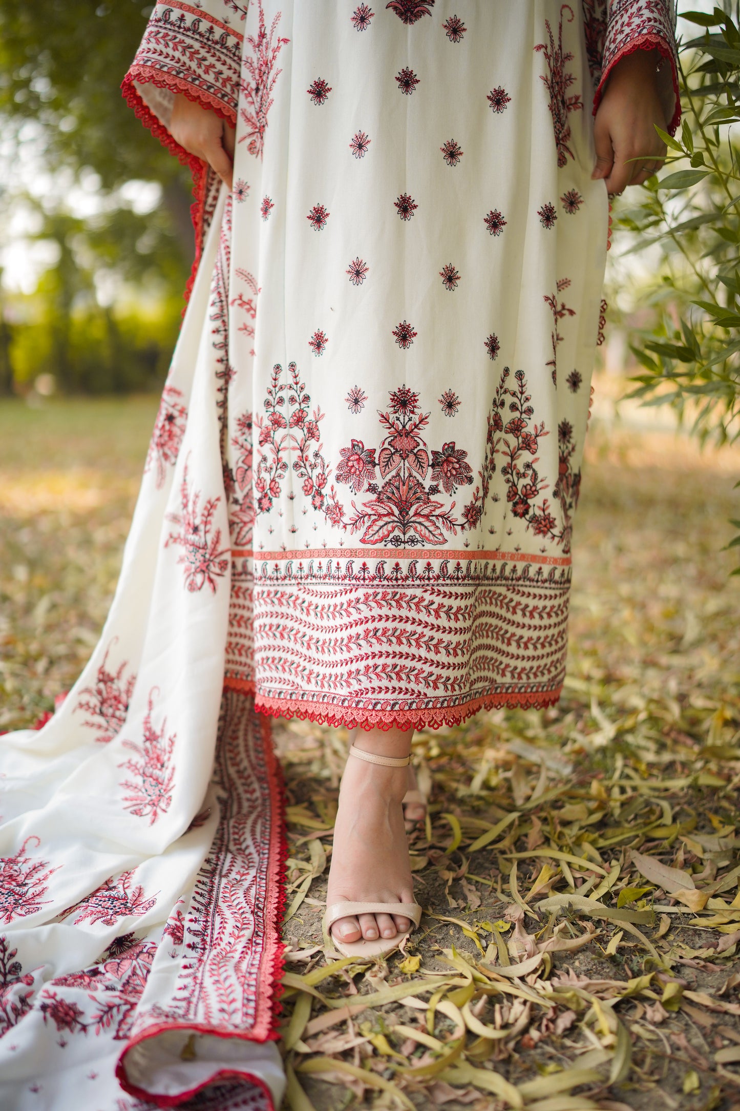 Rs 18500 Aneelas Stitched Luxury Winter Twill Emb 3pc [WLUX-05] [Dispatch Time 2 Months]