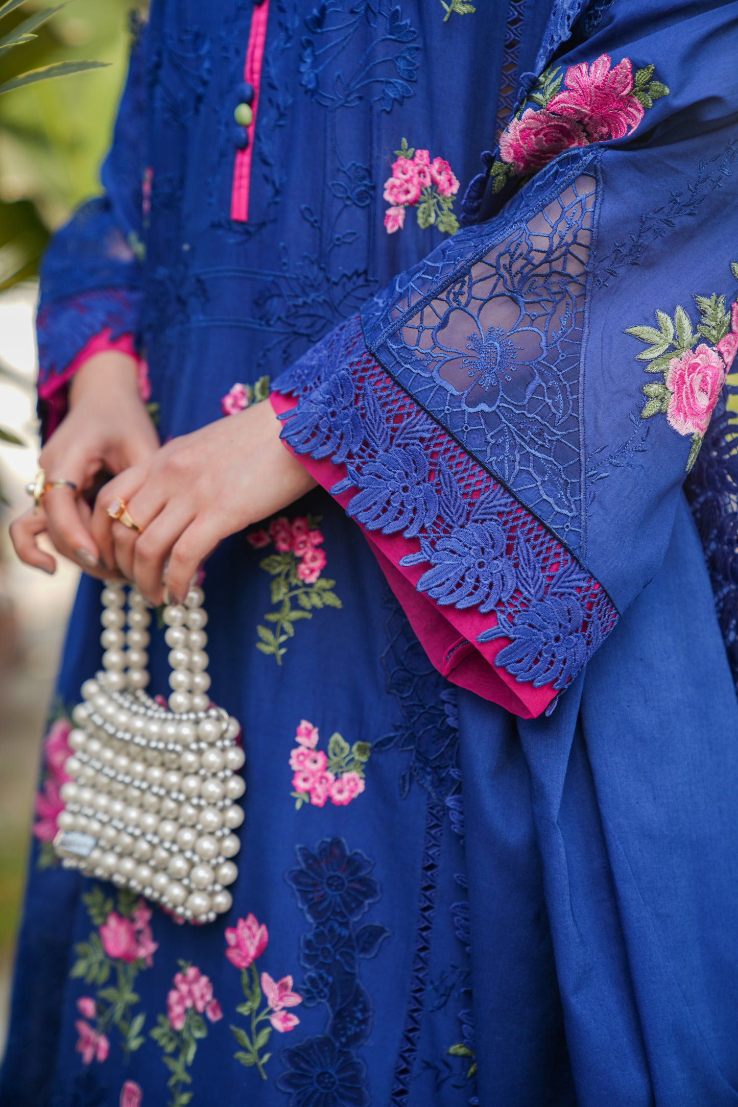 Rs 16500 Aneelas Stitched Luxury Lawn Emb Duppata 3 pc [Dispatch Time 2 Months]