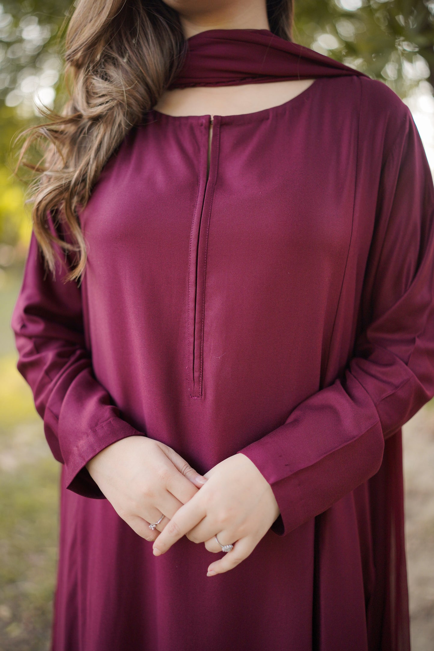 Rs 4800 Aneelas Stitched Twill Shirt Trouser [TW-01] [Dispatch Time 1 Month]