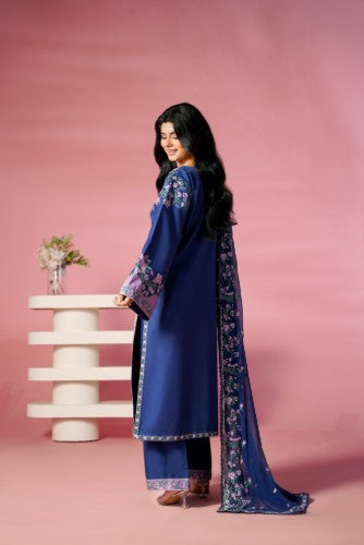 Rs 14450 Aneelas Stitched Lawn Emb 3pc Chiffon Duppata [LUX-26-109] [Dispatch Time 2 Months]