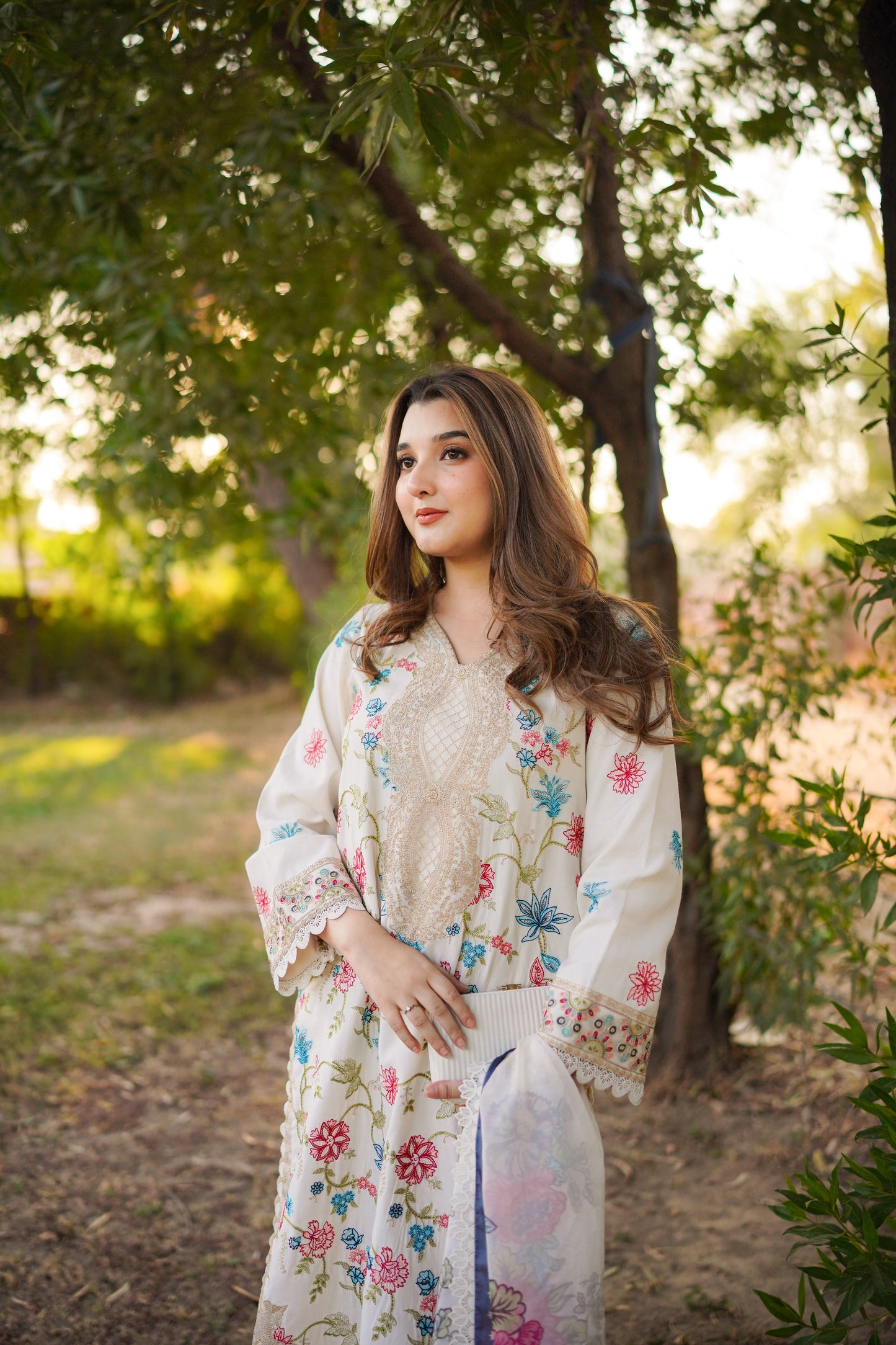 Rs 11500 Aneelas Raw Silk Stitched 3pc [RS-05] [Dispatch Time 2 Months]