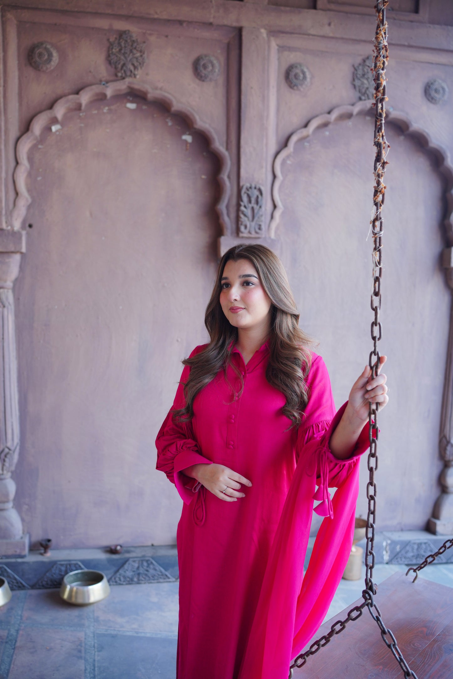 Rs 5800 Aneelas Stitched Twill Shirt Trouser 2pc [TW-05] [Dispatch Date 15 January]