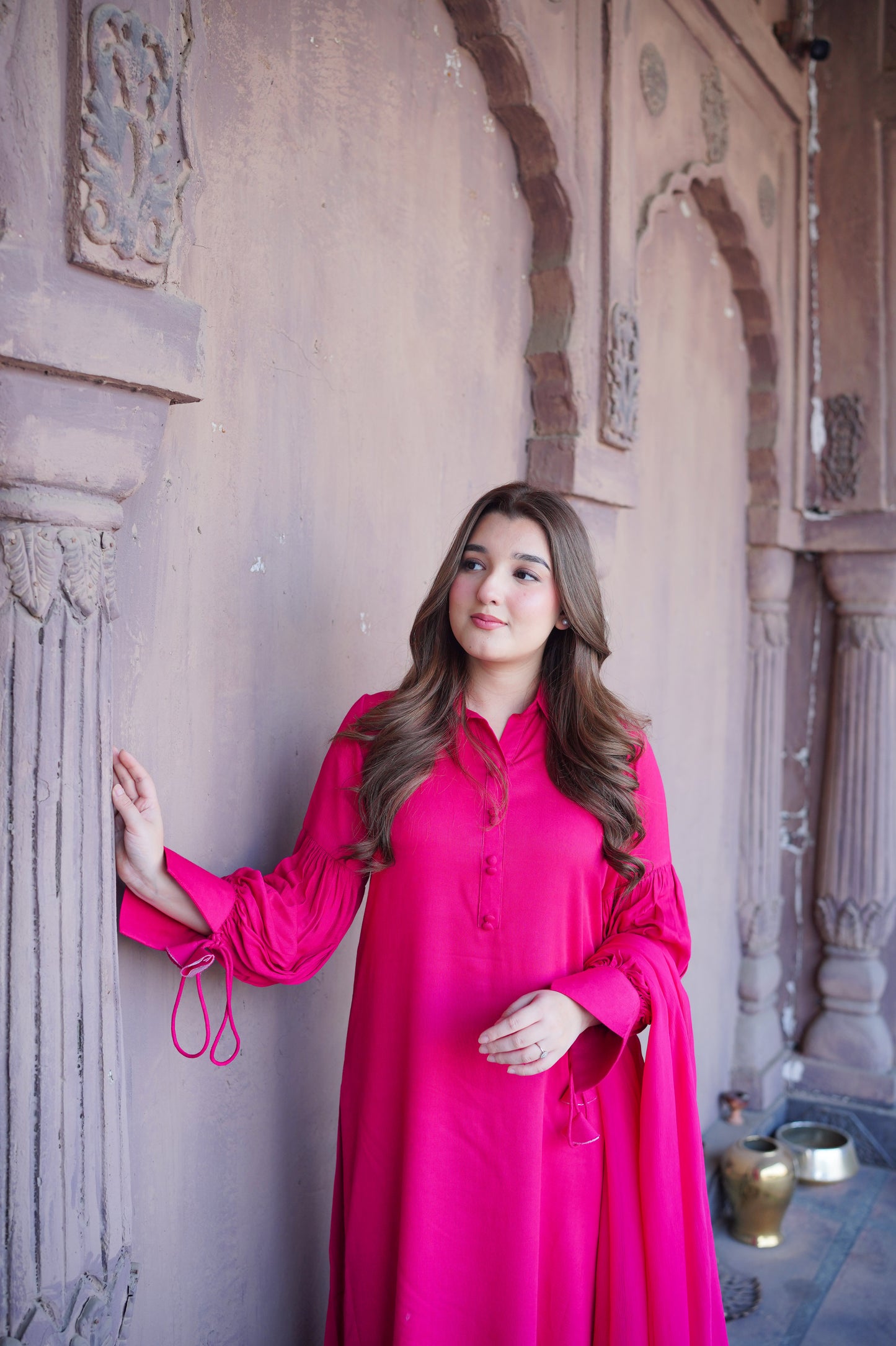 Rs 5800 Aneelas Stitched Twill Shirt Trouser 2pc [TW-05] [Dispatch Date 15 January]