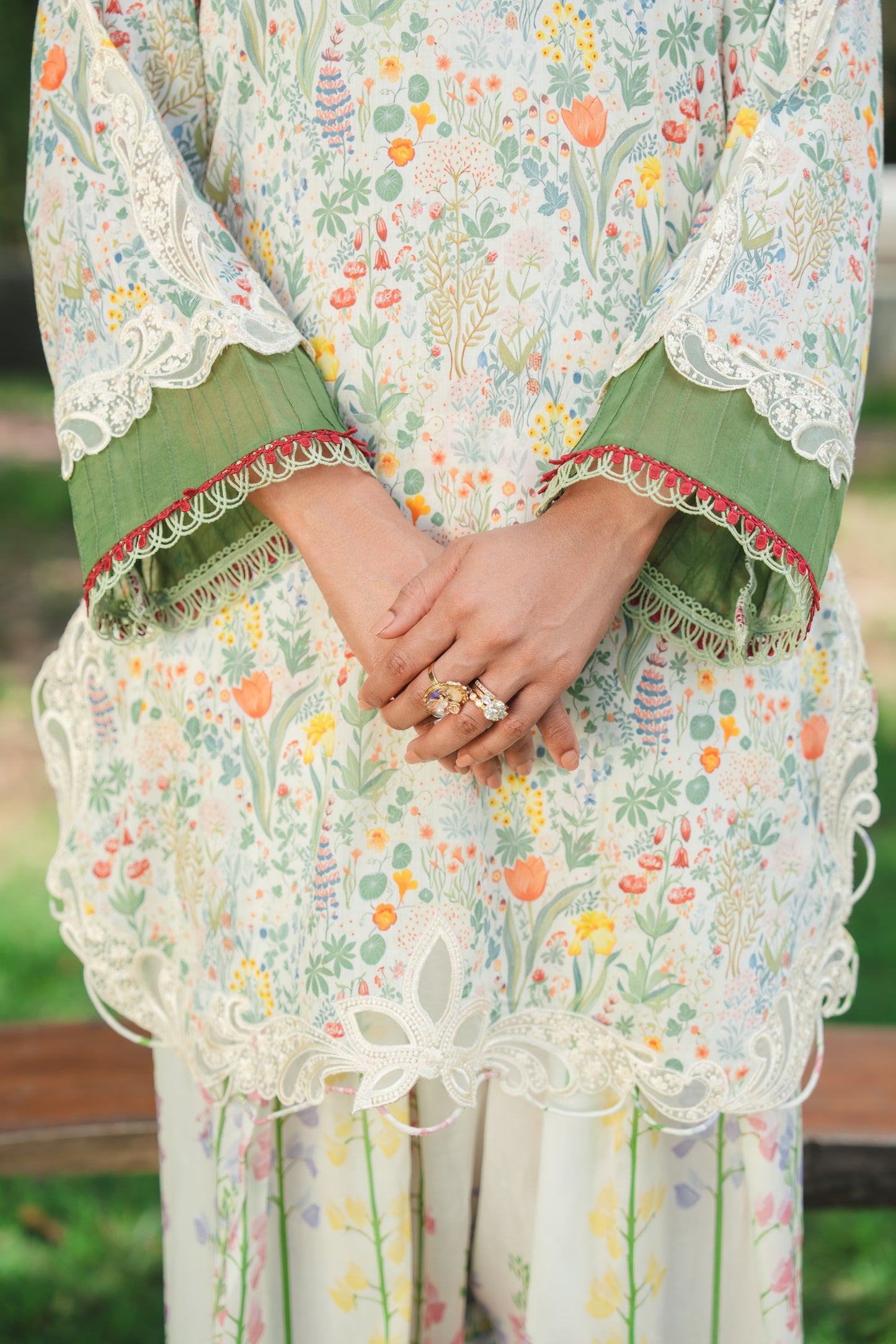 Rs 15450 Aneelas Stitched Print Emb Lawn Print Emb 3pc Chiffon Duppata [SPR-26-37-A] [Dispatch Time 2.5 Months]