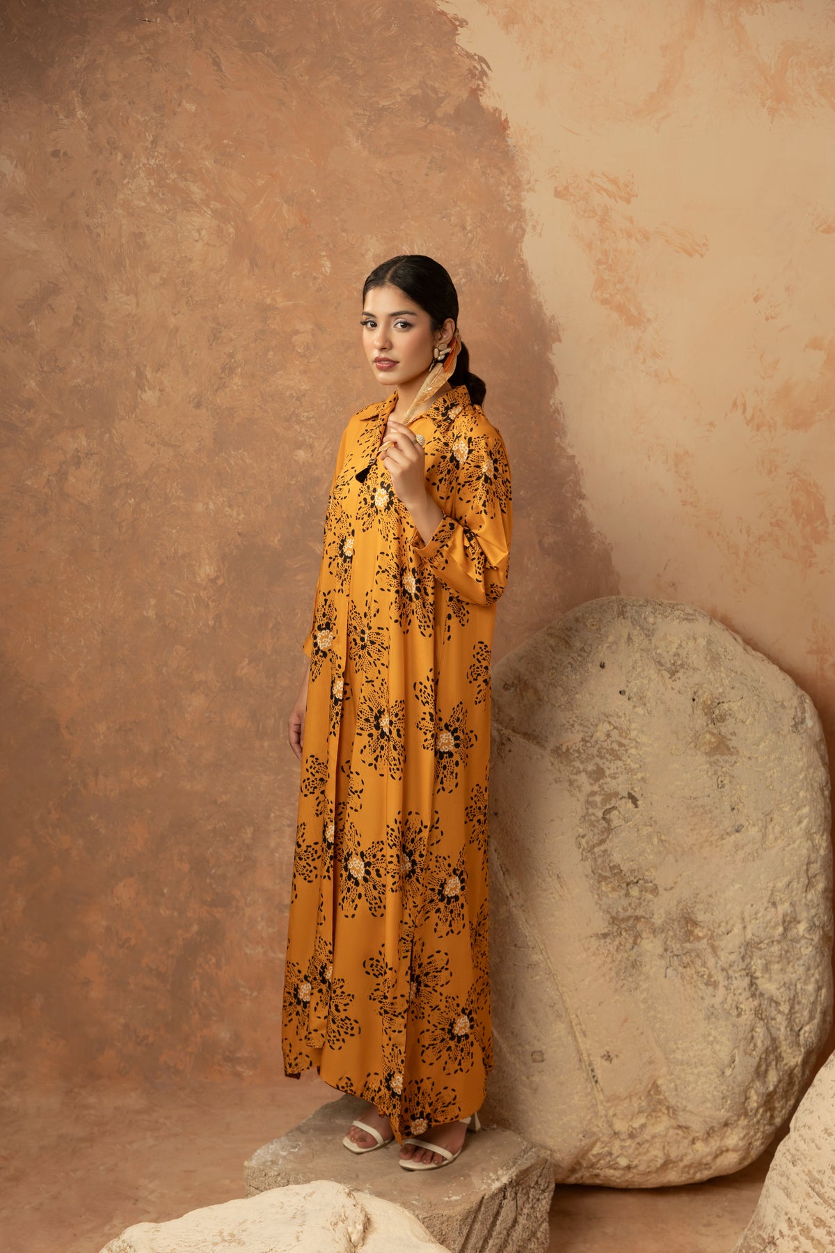 Rs 5500 Aneelas Stitched Print Only Viscose 2pc [VC-26-23-B] [Dispatch Time 2 Months]