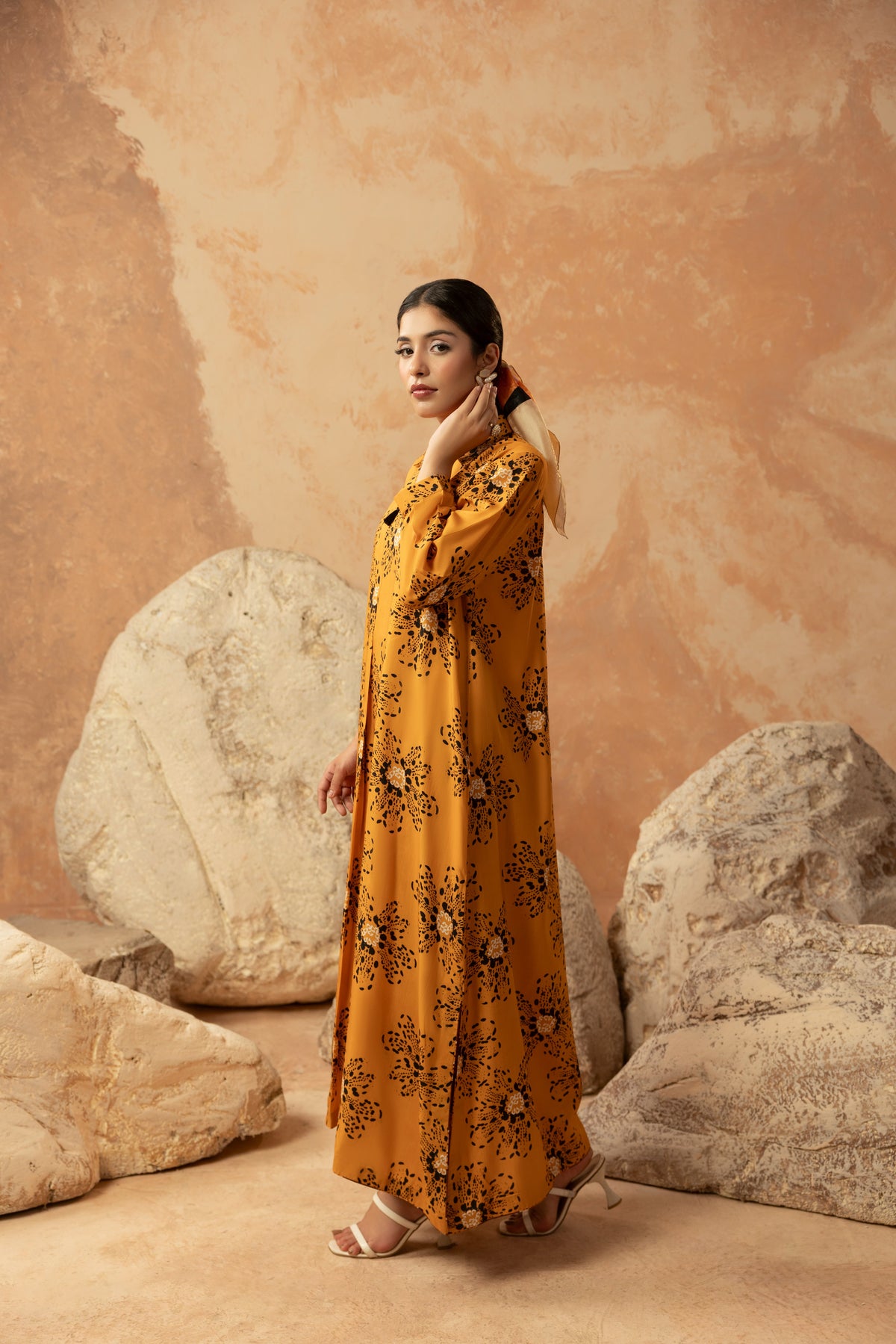 Rs 5500 Aneelas Stitched Print Only Viscose 2pc [VC-26-23-B] [Dispatch Time 2 Months]
