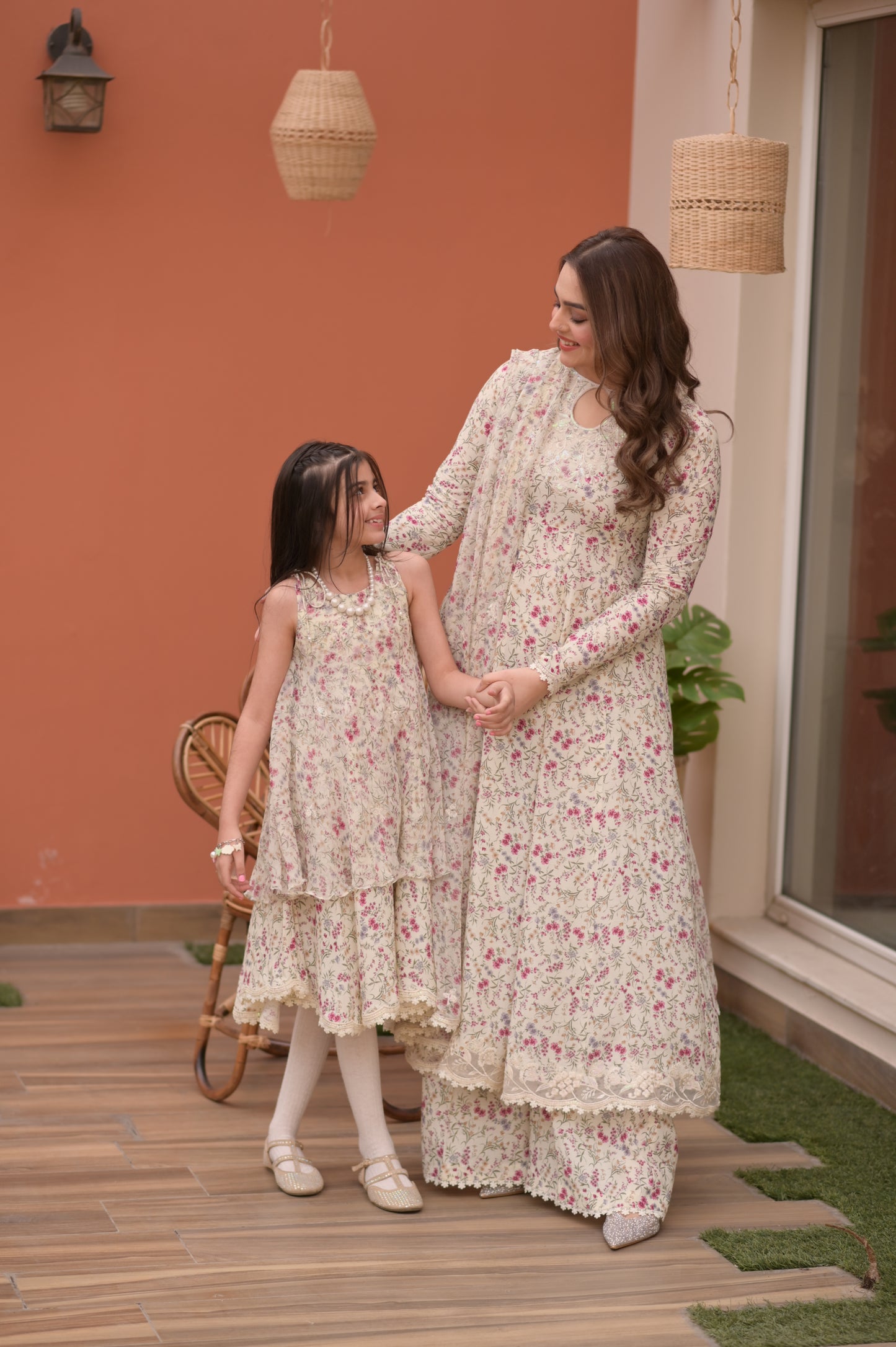 Rs 13000 Aneelas Stitched Silk Emb Shirt 3pc [EID-11-B] [Dispatch Time 45 Days]