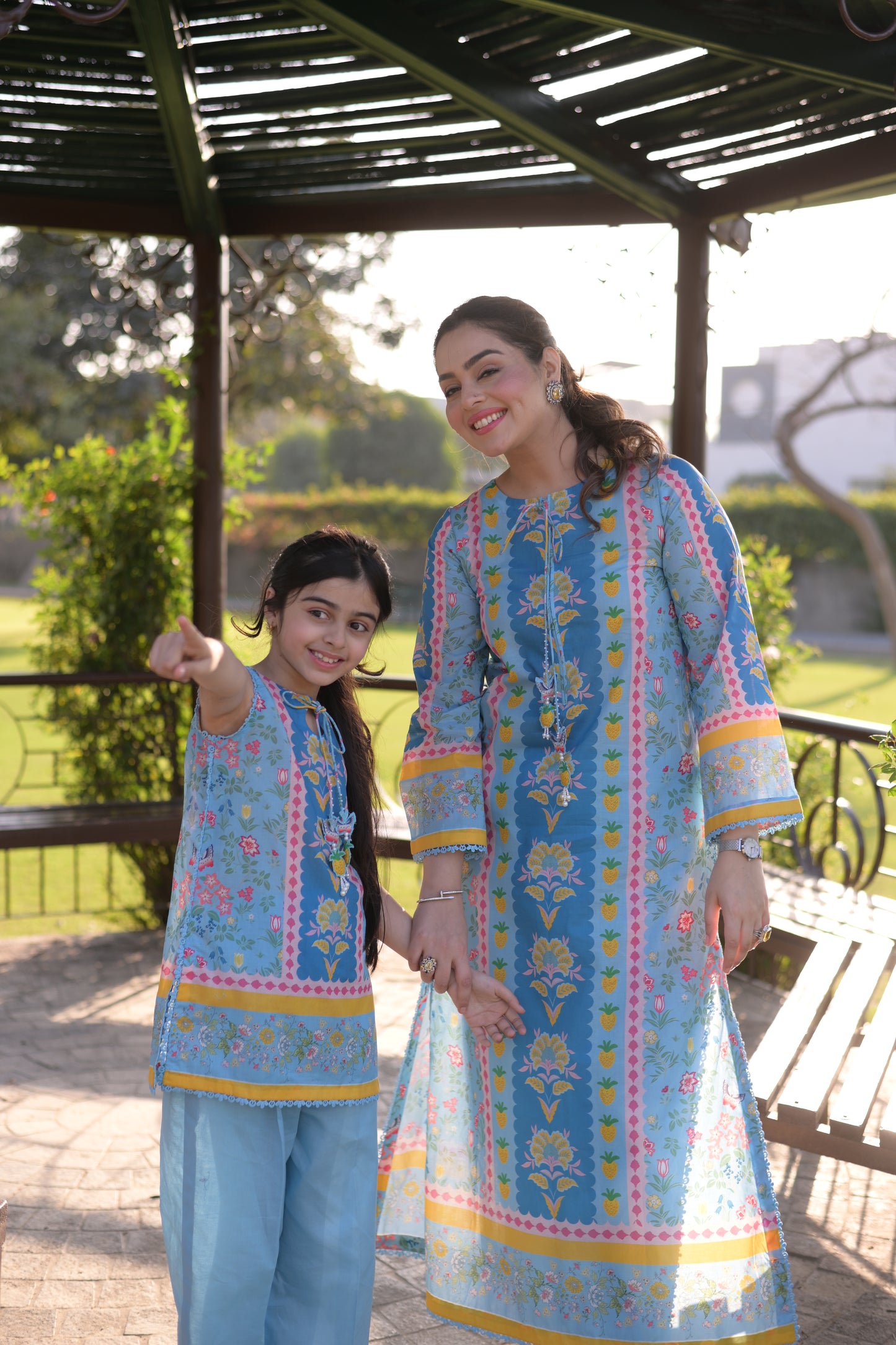 Rs 3500 Aneelas Kids Lawn Print 2pc [Without Sleeves] [KD-03-B] [Dispatch Time 2 Months]