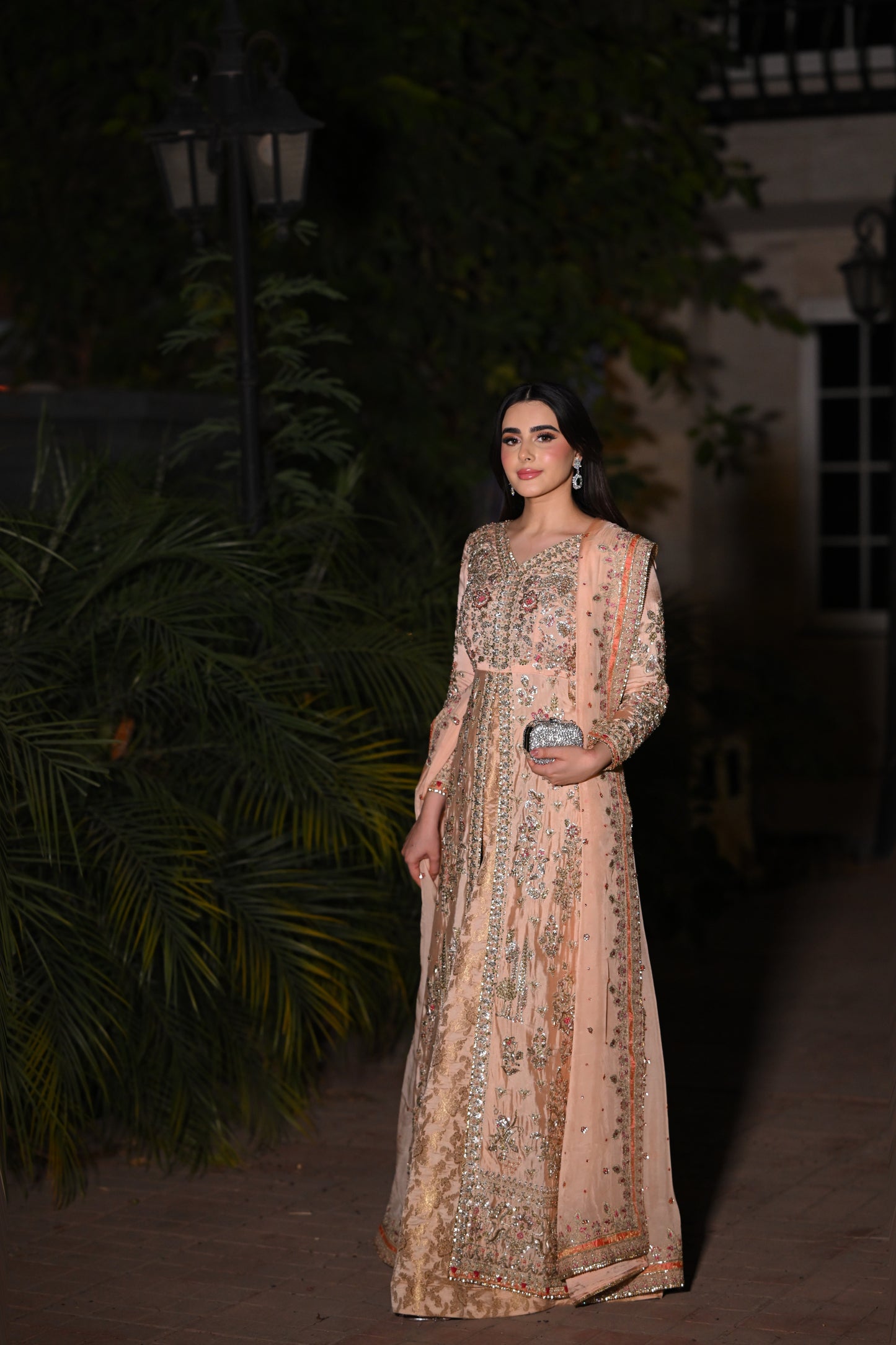 Aneelas Stitched Bridal Semi Formal Ada Work Emb 3pc [BR-33] [Dispatch Time 2.5 Months]