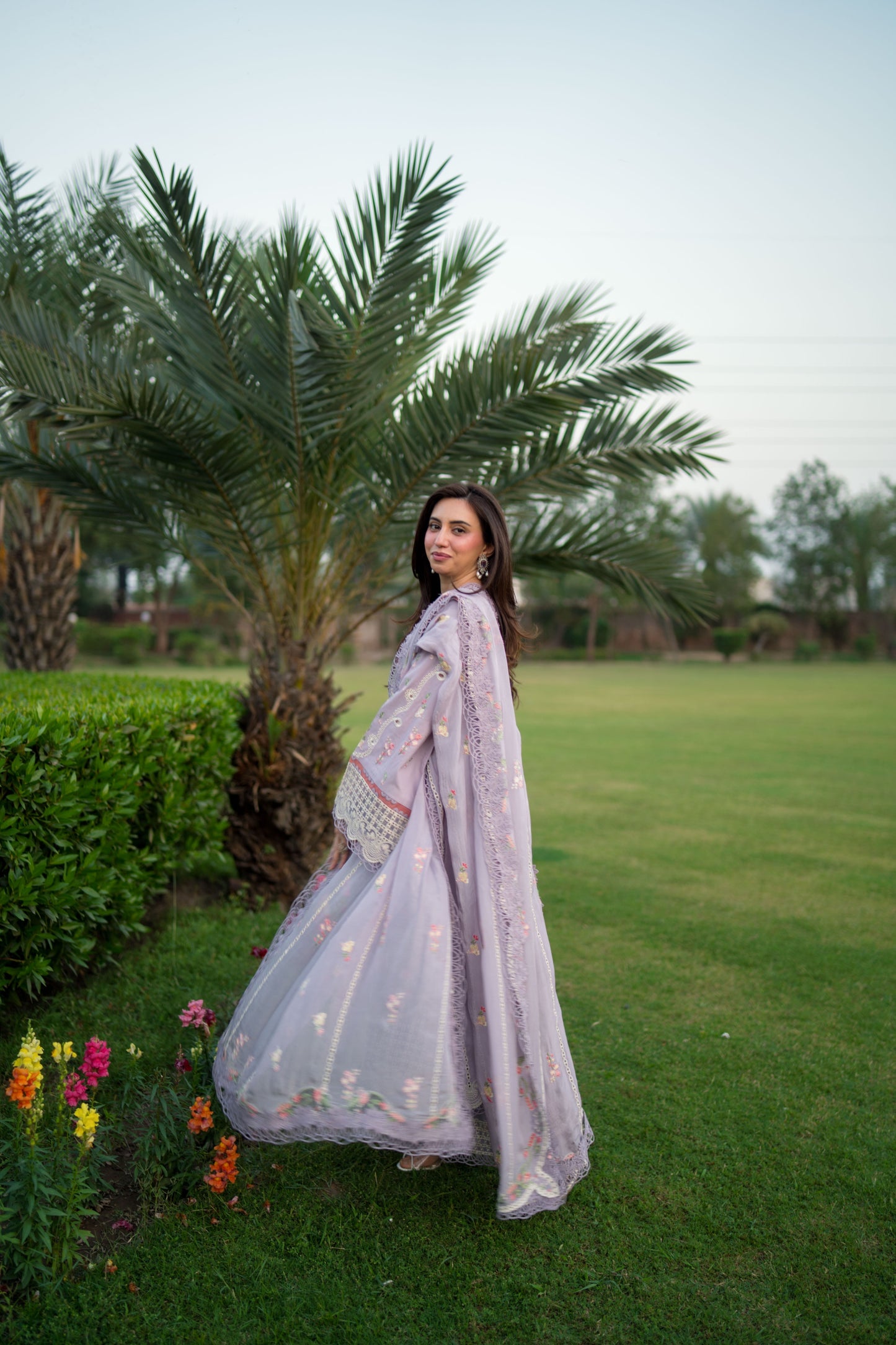 Rs 18900 Aneelas Stitched Lawn Emb 3pc Silk Duppata [LUX-26-63] [Dispatch Time 2 Months]