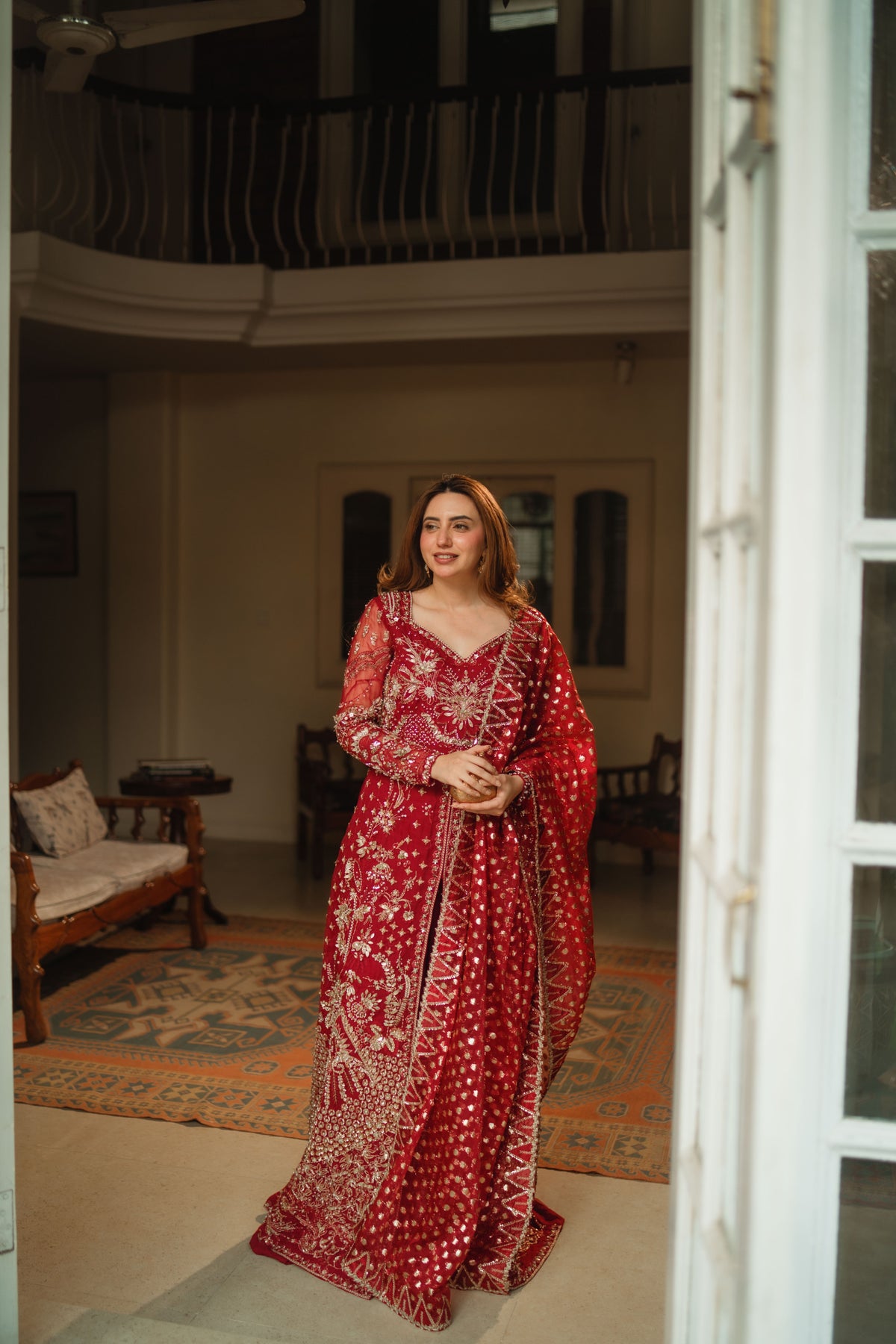 Aneelas Bridal Ada Work Emb 3pc [BR-42] [Dispatch Time 2.5 Months]