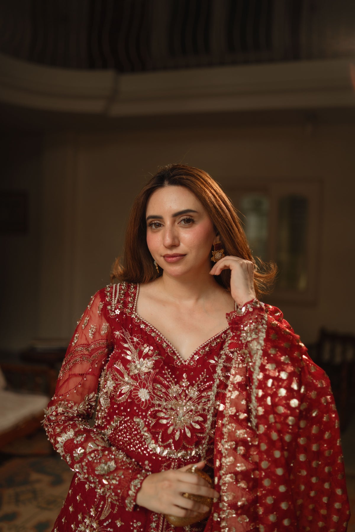 Aneelas Bridal Ada Work Emb 3pc [BR-42] [Dispatch Time 2.5 Months]