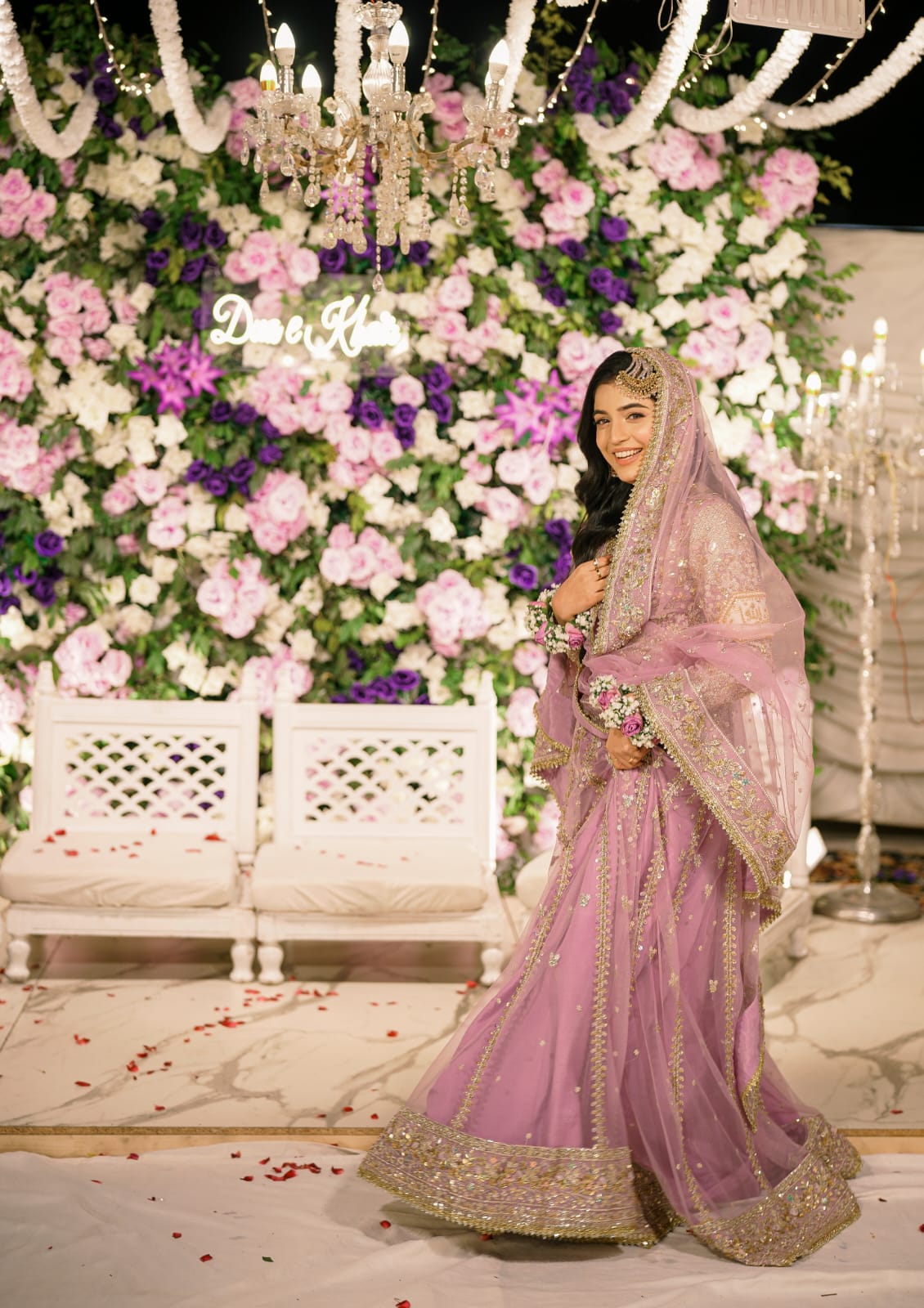 Rs 58000 Aneelas Heavy Ada Work Bridal/Wedding Stitched 3pc [Laiba-K] [Dispatch Date Two Months]