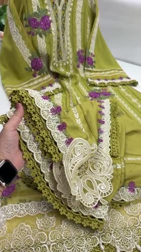 Rs 22500 Aneelas Stitched Twill Emb 3pc Twill Shawl [WLUX-26-11] [Dispatch Time 2.5 Months]