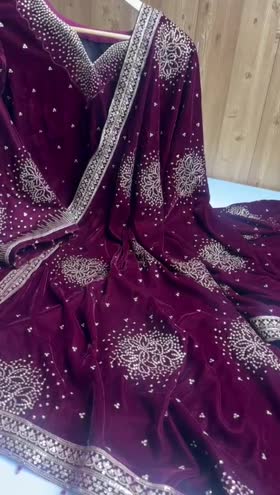 Rs 19500 Aneelas Stitched Velvet Emb 3pc [VT-05] [Dispatch Time 2 Months]