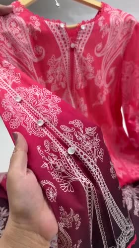 Rs 5500 Aneelas Stitched Print Kaftan 2pc [SPR-26-88] [Dispatch Time 2 Months]
