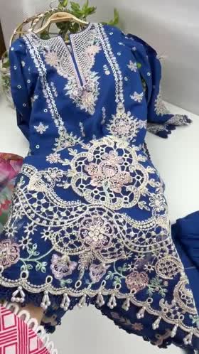 Rs 17500 Aneelas Stitched Luxury Lawn Emb 3pc Printed Chiffon Duppata [LUX-26-70-B] [Dispatch Time 2 Months]
