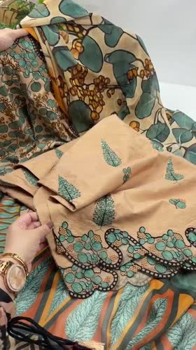 Rs 13500 Aneelas Stitched Viscose Print Emb 3pc Silk Duppata [VC-26-30-A] [Dispatch Time 2 Months]