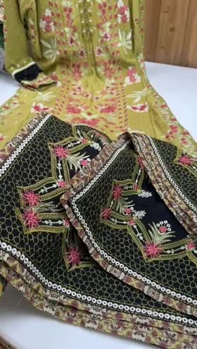 Rs 19500 Aneelas Stitched Luxury Winter Emb Twill 3pc [LAIBA-04] [Dispatch Time 2 Months]