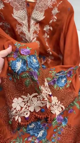 Rs 15500 Aneelas Stitched Winter Emb Twill 2pc [WLUX-26-02] [Dispatch Time 2.5 Months]