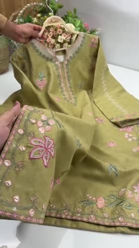 Rs 10000 Aneelas Stitched Jacquard Emb 2pc [LUX-26-82] [Dispatch Time 2 Months]