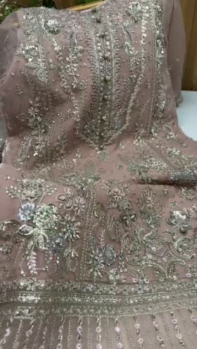 Rs 29500 Aneelas Stiched Bridal Ada Work 3pc [BR-17] [Dispatch Time 2 Months]