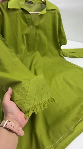 Rs 5500 Aneelas Stitched Solid Lawn 2pc with Shalwar [SL-11] [Disaptch Time 2 Months]