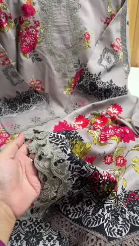 Rs 9500 Aneelas Stitched Staple Linen Emb 3pc [WPR-32] [Dispatch Time 2 Months]