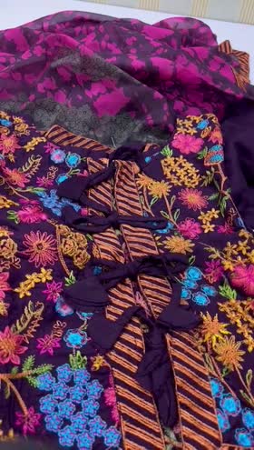 Rs 10500 Aneelas winter Karandi stitched 3 p ~ [Chest 22] [Length 42] LARGE