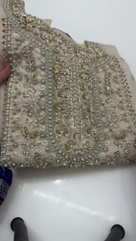 Rs 17500 Aneelas Ada work stitched shirt inner and trouser  [Dispatch time 2 months]