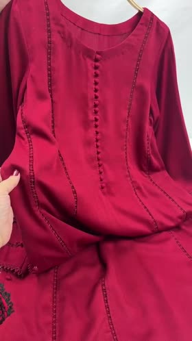 Rs 6500 Aneelas Stitched Twill Solid 2pc [TWX-26-02] [Dispatch Time 2 Months]
