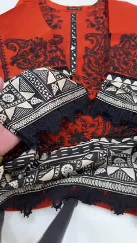 Rs 9500 Aneelas stitched khadar Emb shirt trouser and warm Emb ready to wear shawl 3 piece ~ [Chest 23] [Length 41] XLARGE