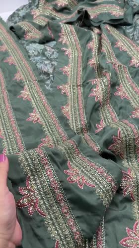 Rs 19500 Aneelas Stitched Silk Print Emb 3pc [FC-14] [Dispatch Ready]