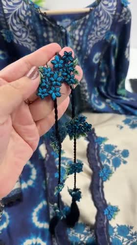 Rs 12800 Aneelas Stitched Viscose Print Emb 3pc Chiffon Duppata [WPR-26-03-B-B] [Dispatch Time 2 Months]