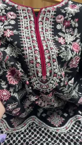 Rs 14000 Aneelas Stitched Signature Luxury Winter Karandi Heavy Emb Shirt Trouser 2pc [YUMNA-01] [Dispatch Time 2 Months]