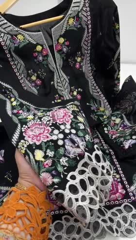 Rs 15500 Aneelas Lawn Emb Stitched 3 pc [Dispatch date 5th June] ~ [Chest 21] [Length 47] MEDIUM