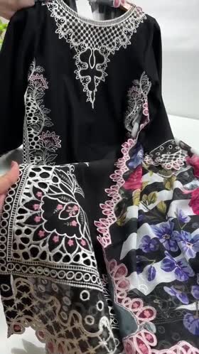 Rs 12500 Aneelas Stitched Luxury Lawn Emb 3pc Silk Duppata [LUX-26-88] [Dispatch Time 2 Months]
